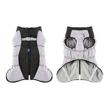 Dog Winter Coat, Windproof Dog Vest With Reflective Strip For Cold Weather, Suitable For Medium Dogs, Pet Clothing, Pet Winter Vest (Suitable For French Bulldog, Labrador, Terrier, Shiba Inu, Golden Retriever, Shepherd, German Shepherd, Bull Terrier, Etc.) - Multicolor - View 8