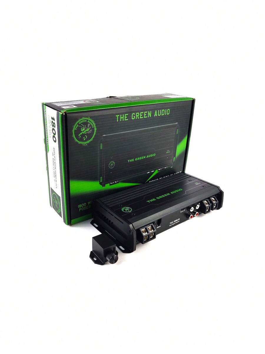 Amplificador 1 Canal Monoblock THE GREEN AUDIO TGA-1800.1D 1800W 1 Ohm Clase D - color - Ver 1