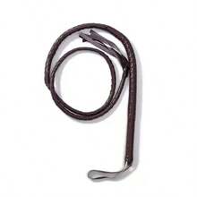 1pc Western Cowboy Black Whip - Role Play Prop Whip, Suitable For Cowboy Cosplay And Halloween (Material: Double-Layer Outer Fabric, Foam Core) - Single Style - View 18