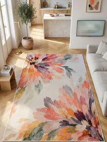 Decomia -Digitally Printed Living Room Rug, Kitchen Rug, Runner - Bronze - View 2