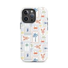 義大利 La Dolce Vita 夏日旅行郵戳手機殼，相容 iPhone 18 17 16 15 14 Plus 13 12 11 Pro Max - 彩色 - 查看 11