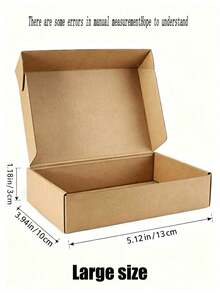 1pc/2pcs/5pcs/10pcs/20pcs - Bulk Brown Cardboard Mailer Boxes With Lock, For Small Business, Medium Cardboard Gift Boxes For Packaging Mailing Gifts - Gift Packaging - Small Gift Packaging.Autumn Decorations. - Multi-color - View 15