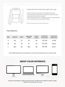 Women's Contrast Color Square Neck Fuzzy Trim Knit Top, Autumn/Winter New Slim Fit Vertical Ribbed Long Sleeve Sweater, Black & White Colorblock Flared Cuffs, Slimming Short Length Base Layer, Minimalist Sexy Style Soft Knit Cardigan For Innerwear And Outerwear - Black - View 9