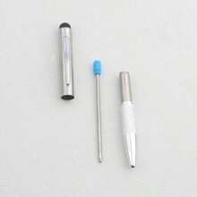 1pc Highly Attractive Semi-Steel Minimalist Small Touchscreen Ballpoint Pen, 2-In-1 Phone/Tablet Touchscreen Writing Office Ballpoint Pen - Ballpoint Pen - View 3