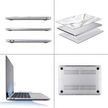 Platinum Marble Print Hard Shell Laptop Protective Sleeve Set, Including A Keyboard Cover And Screen Protector, Compatible With MacBook 13.6-Inch [Models A3240, A3113, A2681], Scratch-Resistant And Shock-Proof Laptop Protective Sleeve. - View 4