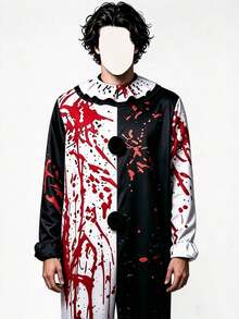 Disfraz de Cosplay de Personaje de Terror de Halloween para Hombres con ...