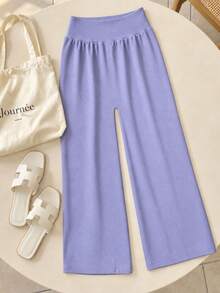 Women Pants - Lilac Purple - View 6