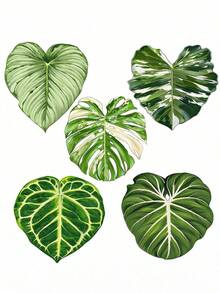 4/1pc Plant Coasters, Ins Style Solid Color Premium Luxury Heat-Insulating Anti-Scald Acrylic Cup Mats - Multicolor - View 9