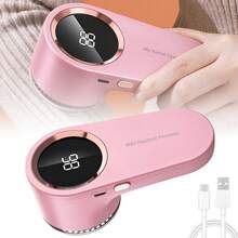 Digital Display Fabric Shaver - Type-C Rechargeable Portable Lint Remover, Suitable For Travel And Student Use - Multicolor - View 3