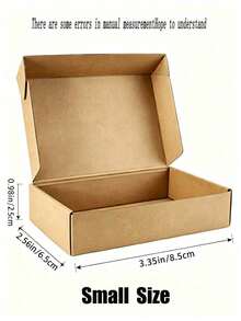 1pc/2pcs/5pcs/10pcs/20pcs - Bulk Brown Cardboard Mailer Boxes With Lock, For Small Business, Medium Cardboard Gift Boxes For Packaging Mailing Gifts - Gift Packaging - Small Gift Packaging.Autumn Decorations. - Multi-color - View 11