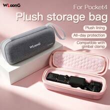 Storage Bag For Osmo Pocket3/4 Body, Available In Black/Grey/Pink ...