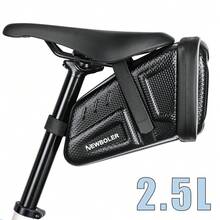 NEWBOLER Bike Saddle Bag EVA Hard Shell Bicycle Seat Bag 1.5L/2.5L/5L Large Capacity Cycling Rear Pouch Bike Bag MTB Road Bike Outdoor Riding Bike Bag - Multicolor - View 11