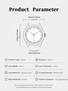 Fossil FS5162 Men Chronograph Watch,Silver‑Tone Steel Case,Black Strap,Light Blue Dial,Arabic Numeral Markers,Date Window,5ATM Water Resistant - Blue - View 7