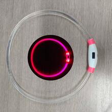 發光狗項圈 單色/雙色 LED 狗項圈 USB 充電式 LED 貓項圈 可調節尺寸狗項圈燈 - 彩色 - 查看 21