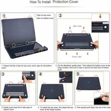 Platinum Marble Print Hard Shell Laptop Protective Sleeve Set, Including A Keyboard Cover And Screen Protector, Compatible With MacBook 13.6-Inch [Models A3240, A3113, A2681], Scratch-Resistant And Shock-Proof Laptop Protective Sleeve. - View 6