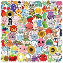 100Pcs Soft Aesthetic Minimalist Stickers, Decals For DIY Journal ...