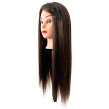 URmeili 26 Inches Professional Female Mannequin Head With Hair For Braiding, Styling, And Design Practice, Hairstyle Demonstration - View 12