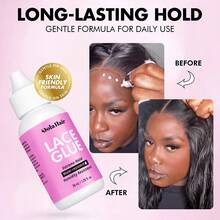 2pcs Lace Wig Glue, Strong Adhesive For Lace Frontal Wigs, Waterproof Long-Lasting Hair Glue - 38ml Lace Glue - View 5