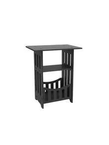 Modern Minimalist Small Table - White Plastic Storage And Coffee Table With Multi-Functional Shelf, Space-Saving Compact Design, Suitable For Bedroom, Living Room, Office - Easy To Assemble, Small Table Suitable For Bedroom - Multicolor - View 14