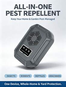 4/1 Pc Portable Ultrasonic Pest Repeller, USB-C Powered Electronic Pest Repeller, Includes Charging Cable, No Battery Required, Indoor/Outdoor Home Garden Lawn Pest Control, Christmas Gift - Multicolor - View 12