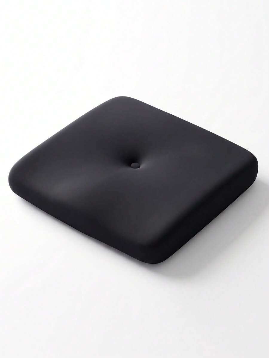 Memory Foam Seat Cushion For Students, Rectangular Butt Cushion, Small Stool Chair Pad - Black - View 1