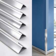 5pcs Self-Adhesive Corner Guard Strips, 2cm X 50cm Peel And Stick Wall Corner Protection Strips, Home Interior Decorative Corner Trim - A - View 9