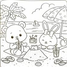 1 Adult Coloring Book My Fluffy Friends Coloring Book, Round Animals Like Bears, Frogs Sitting Together 24 Pages Coloring Paper, Bright Colors And Warm Atmosphere, For Coloring Enthusiasts. Perfect Gift For Birthday, Thanksgiving, Easter And Back To School Season. - Multiple Styles - View 7