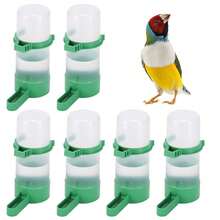 Thickened Automatic Bird Water Dispenser & Millet Feeder, Dual-Use For Tiger-Skin Peony Parrot, Bird Supplies 1pc/2pcs - one-size - View 3