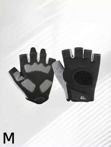 Half Finger Fitness Cycling Gloves,Open Fingertip Design,Full Palm Anti-Slip Padding,Breathable Fabric To Reduce Friction,For Weightlifting,Pull-Ups,Mountain Cycling,Outdoor Workout, Bike Riding Gym Gym Accessories - Multicolor - View 16