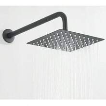 Shower System - Black Single-nozzle Spray - View 2