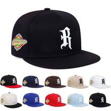 1 Men's WHISKEY BENT HAT CO Embroidered Baseball Cap, Fashionable Hip Hop Cap, Outdoor Adjustable Casual Cap, Spring/Autumn Travel, Travel, Beach Vacation - Multicolor - View 17