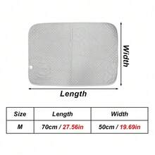 1pc Breathable Waterproof Reusable Small Pet Pee Pad, Hamster Sleeping Mat Pet Bed Pad Embossed Cage Mat, Suitable For Rabbits And Hamsters, Washable Indoor Dog Kennel Resting Accessory - View 11