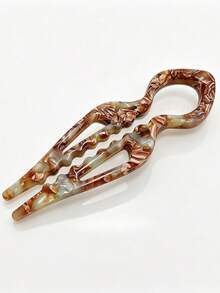 1pc New Style Multi-Color Asymmetrical Hair Stick, Suitable For Daily Wear And Festivals - Multicolor - View 24
