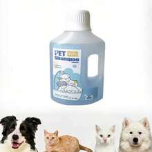 Cat & Dog Shampoo With Towel, 3-In-1 Extra Large Bottle Pet Shampoo, Gentle Formula Suitable For All Pets, Suitable For Cats & Dogs, Caring For Pet Skin And Fur - Multicolor - View 9