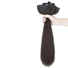 LYSW 3-Piece Straight Hair Extensions, Volumizing Long Hair, Seamless Invisible Hair Pieces, HA2850 - Multicolor - View 5