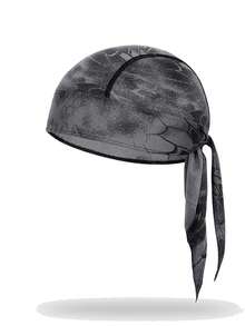 1pc Unisex Quick-Dry Mesh Breathable Headscarf, Outdoor Cycling Cap, Sports Breathable Sun Protection Ski Hair Tie Hat, Pirate Hat, Suitable For All Occasions - Multicolor - View 10