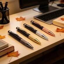 1pc Mini Matte Touchscreen Ballpoint Pen, Signature Pen, Business Commemorative Small Gift - Mini Touchscreen Ballpoint Pen - View 4