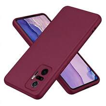Kompatibel dengan Casing Silikon Cair Redmi Note 15 Pro Plus, Sentuhan Lembut dan Halus. Kompatibel dengan Note 14 Pro 5G, Seri Note 13, Seri Note 12, Seri Note 11. Casing Ponsel Silikon Tahan Guncangan Tipis. - Burgundy - View 10
