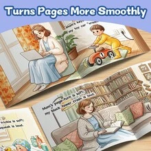 English Early Learning Picture Book, Soft, Loud!, Quiet And Loud Sounds, Opposites Learning, Sound Recognition, Auditory Awareness, Cognitive Practice, Everyday Life Scenes, Colorful Illustrations, Preschool Reading, Parent-Child Reading, Single Book - Soft and Loud Concepts - View 4