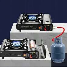 Gas Stove For A Cartridge - Black - View 2