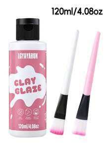 Super Bright Clay Paint, Quick Drying, High Gloss, Scratch Resistant Tile Glaze, Suitable For Ceramic, Clay And Acrylic Paints, 120Ml/200Ml, Smooth Finish - Multicolor - View 9