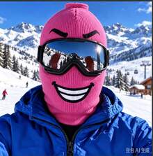 Cycling Mask & Scarf - Khaki - View 11