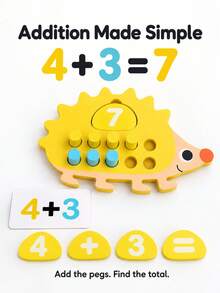 Autism Sensory Toys Numeric Calculation Board, Children's Math Operation Set, Early Education Logic Thinking Training Aids, Math Toys - Multicolor - View 5