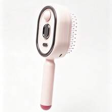 Electric Mist Detangling Massage Comb, Wireless Straightening Brush No Hair Damage, USB Rechargeable Detangling Styling Comb, Self-Cleaning Anti-Tangle Detangling Comb, Electric Mist Airbag, Portable Fashion, Best Gift For Women, Valentine's Day Gift, Gift For Girlfriend, Wife, Mother, Unisex - Multicolor - View 13