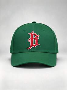 1 buah Topi Pria Gaya Gothic dengan Bordir Huruf B, Desain yang Dapat Diatur, Sempurna untuk Berkemah, Petualangan, Olahraga, dan Aktivitas Santai Sehari-hari. - beraneka warna - View 3