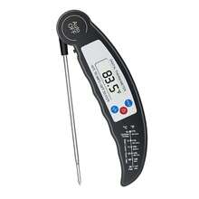 Digital Instant Read Food Thermometer, Super Fast Cooking Food Thermometer With Foldable Probe, Calibration Function, Suitable For Meat, Milk, Candy, Grill, Smoker, Kitchen Tool Accessory - Multicolor - View 10