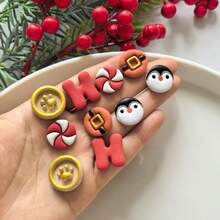 Christmas Mini Series Polymer Clay Cutting Molds DIY Earring Jewelry Making Handmade Tools Soft Clay Tool Set Decorative Jewelry Makers And Crafters - Perfect Gift For DIY Enthusiasts - Christmas Mini Series - View 9