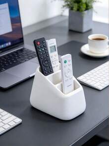 1/Kotak Penyimpanan Remote Control, Jaga Agar Remote Anda Tetap Teratur. Organizer Meja dan Meja Samping Tempat Tidur, Dekorasi Ruangan, Penyimpanan Ruang Tamu, Penyimpanan Meja, Penyimpanan Remote Control, Perlengkapan Rumah Tangga, - Berbagai warna - View 4