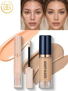 beauty glazed Face Foundation Liquid, Liquid Foundation, Full Coverage Concealer, Long-Lasting Matte Oil-Control Concealer, Excellent Choice And Gift - SET E (B117#405+B97#05) - View 1