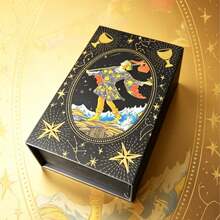Suitable For Most Tarot Card Decks, Much Cheaper Than The Original Box And Of High Quality And Beautiful. This Exquisite Tarot Card Storage Box Features A Delicate Printed Pattern, A Sturdy Hard Shell, And Can Properly Store A Full Set Of Tarot Cards, Protecting Them From Dust And Preventing Bending Or Wear. There Are Multiple Highly Attractive Color Options, And The Shipping Color Is Random. The Box Is Compact And Lightweight, Making It Easy To Carry In A Bag For Outings. - 1PC - View 6